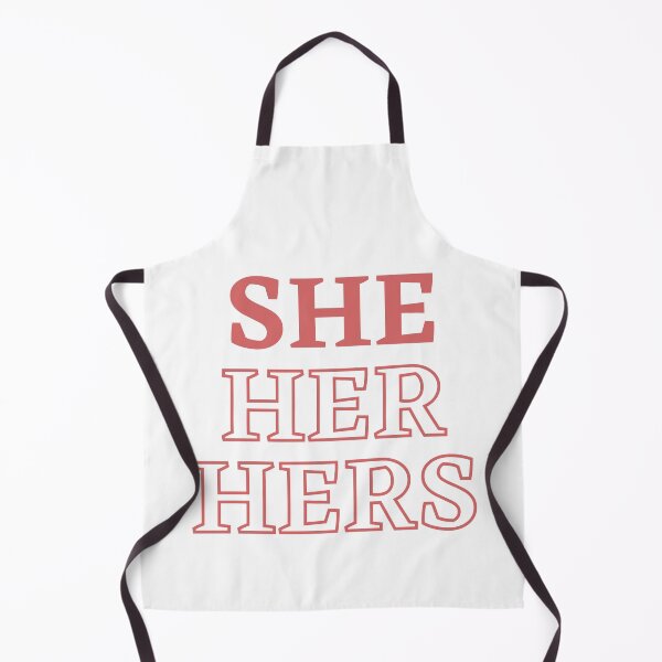Item preview, She/Her/Hers Pronouns designed and sold by CJ Vanderbeek.