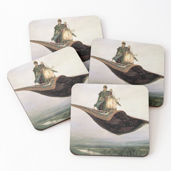 Item preview, Riding a Flying Carpet, an 1880 painting by Viktor Vasnetsov - Vintage Art designed and sold by RickE.