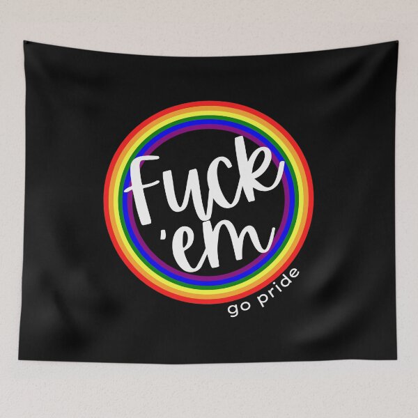Item preview, fuck homophobic, go pride designed and sold by Kritika 99.