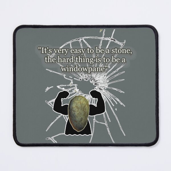 Item preview, It's Easy To Be Stone...  Chinese Proverb - Version 07 - Color 05 designed and sold by SumarUp.