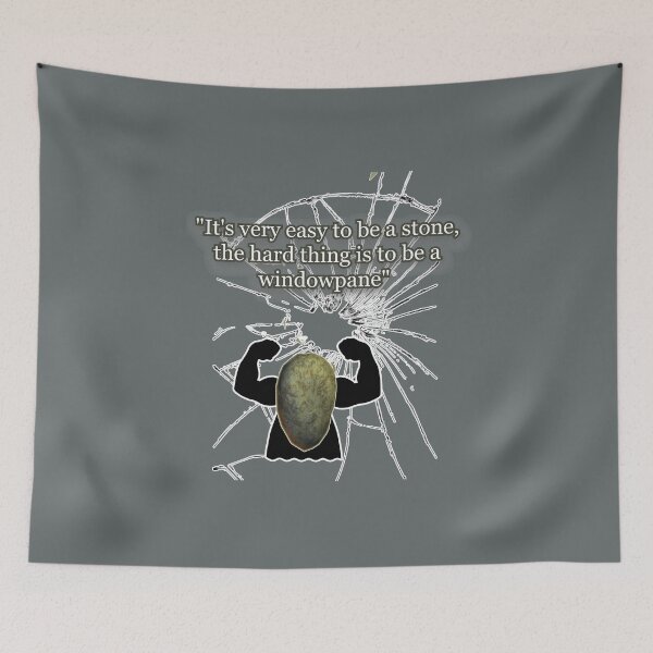 Item preview, It's Easy To Be Stone...  Chinese Proverb - Version 07 - Color 05 designed and sold by SumarUp.