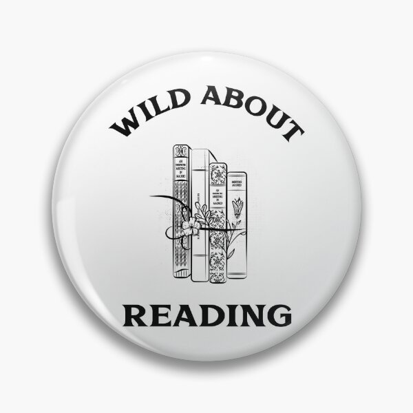 Item preview, Wild About Reading designed and sold by SwordsAndCharms.
