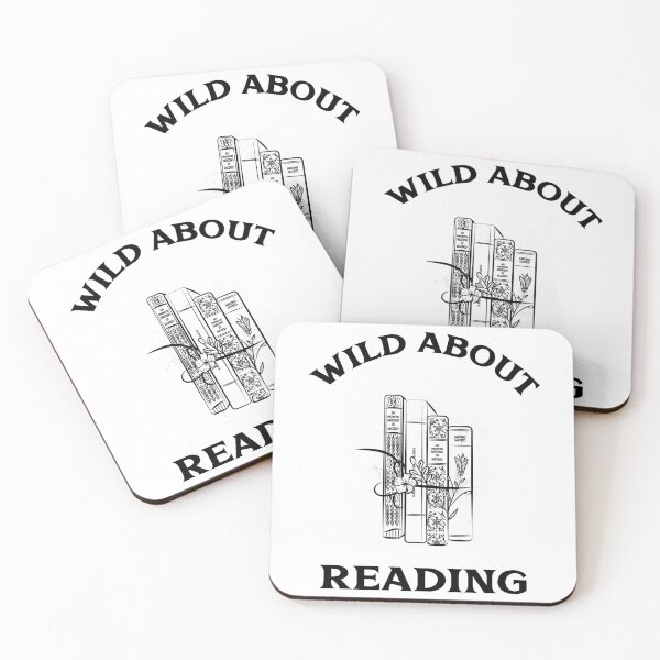 Item preview, Wild About Reading designed and sold by SwordsAndCharms.