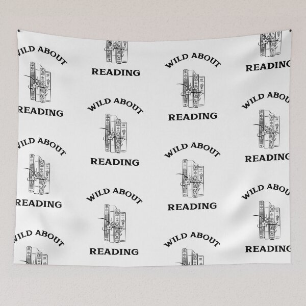 Item preview, Wild About Reading designed and sold by SwordsAndCharms.