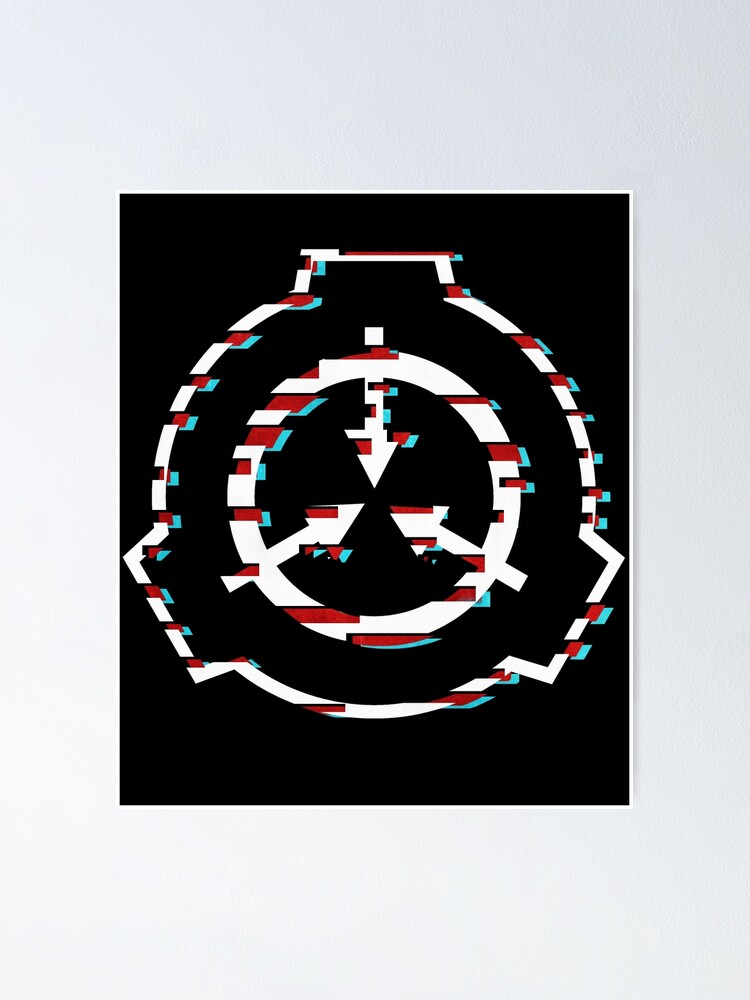 SCP Logo Insignia Glitch - NeatoShop