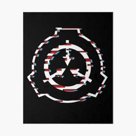 Cracked SCP Logo | Art Board Print