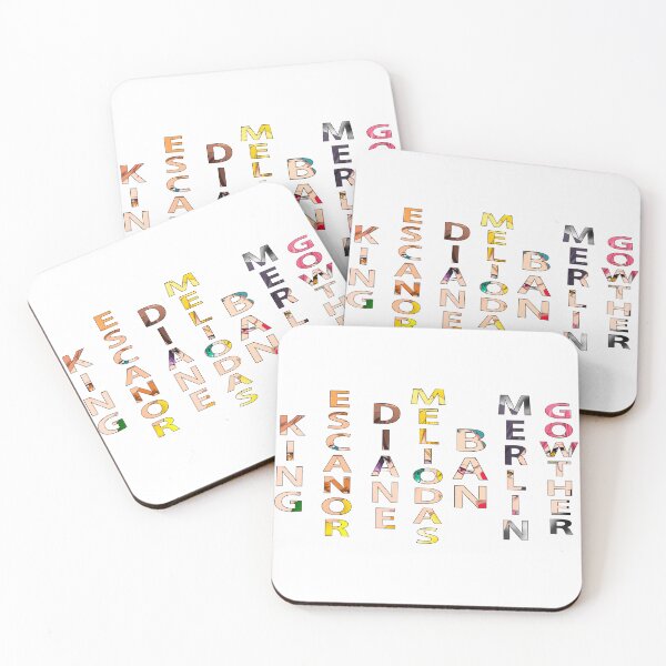 Item preview, Nanatsu no Taizai Names Color designed and sold by Gugarix.