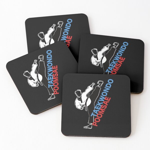 Item preview, Taekwondo Poomsae Korea Blue And Red designed and sold by Merchandiser099.