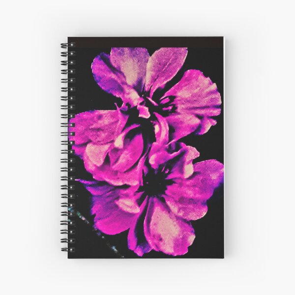 Twin Bloom Photo Art Spiral Notebook