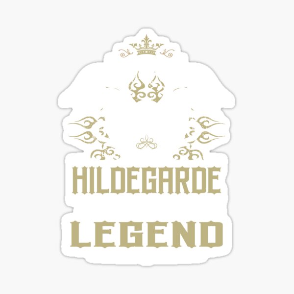 Vista previa del artículo con la obra «Camiseta con el nombre de Hildegarde - Camiseta con el artículo de regalo de la leyenda del miembro de la vida del dragón de Hildegarde», diseñado y vendido por gabridunc4.