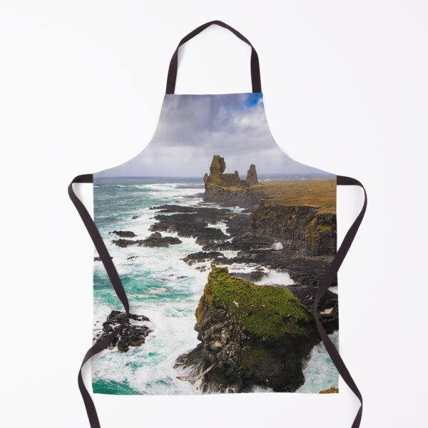 Item preview, Iceland seascape Snaefellsnes cliff coast designed and sold by mhfoto.