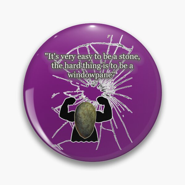 Item preview, It's Easy To Be Stone...  Chinese Proverb - Version 07 - Color 07 designed and sold by SumarUp.