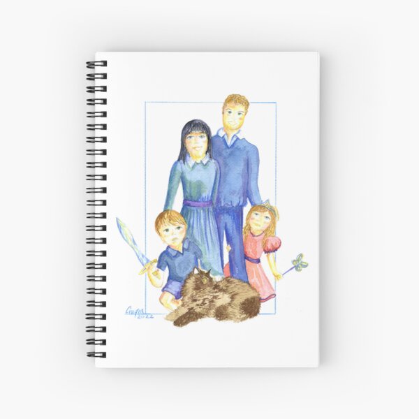 bea family Spiral Notebook
