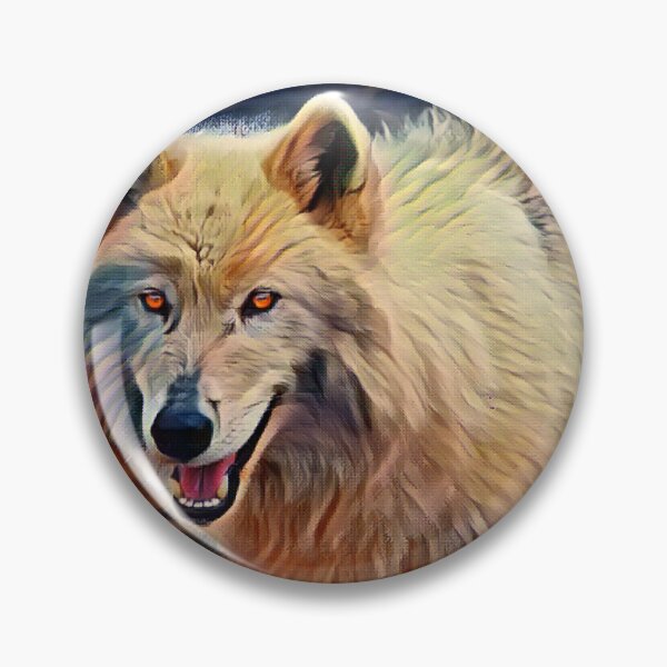 Artikelvorschau, Arktischer Wolf entworfen und verkauft von Quotes-and-plus.