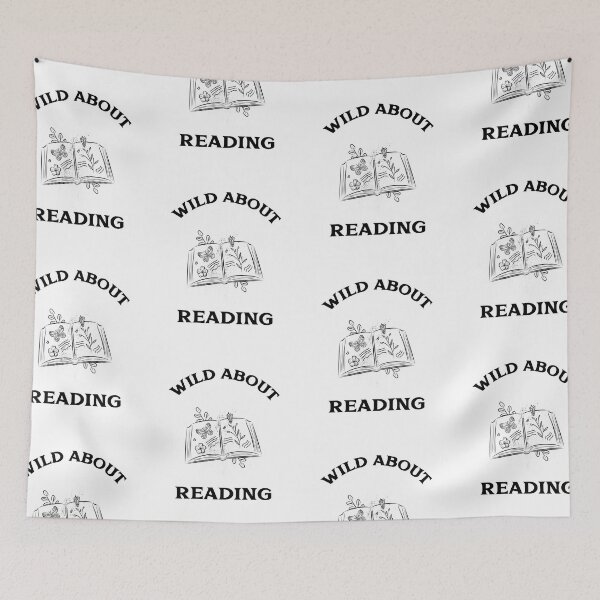 Item preview, Wild About Reading designed and sold by SwordsAndCharms.