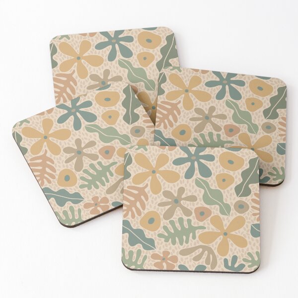 Item preview, Boho Tropicals - Beige designed and sold by latheandquill.