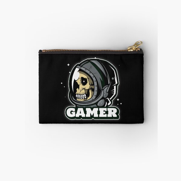 Item preview, Gamer with Skull in Space designed and sold by PRIVARSHU.
