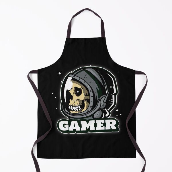 Item preview, Gamer with Skull in Space designed and sold by PRIVARSHU.
