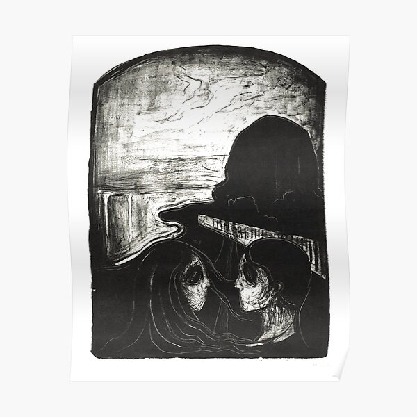 Edvard Munch Attraction Poster