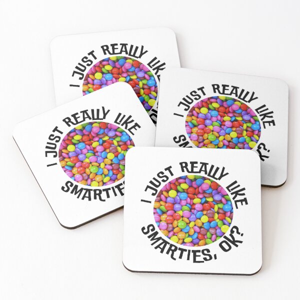 Item preview, I Just Really Like Smarties designed and sold by foodiemarie.