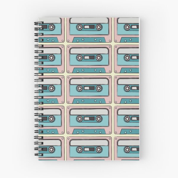 Item preview, Vintage cassette tapes print designed and sold by Grey-Brunette.