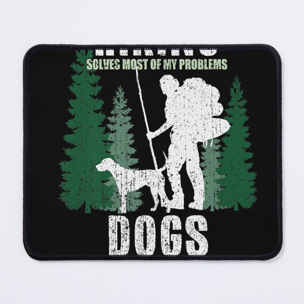 Item preview, Hiking With My Puppy Good Day So Wave designed and sold by Sarah-Bressler.