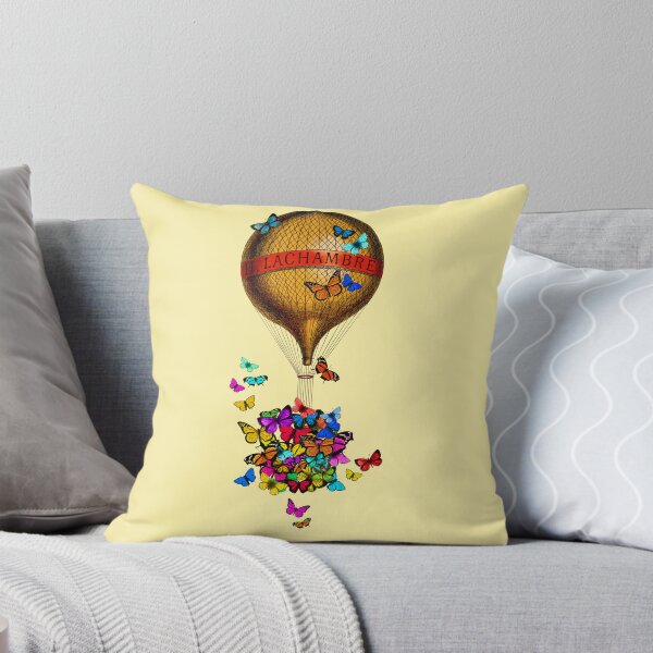 Item preview, Yellow butterfly balloon (yellow) designed and sold by Madame Memento.