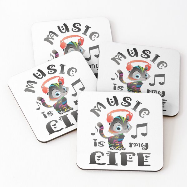 Item preview, Music is my life - Music is my life designed and sold by YassOrNope.