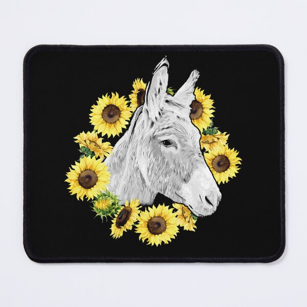 Item preview, Sunflower Donkey Lover Gifts Farm Animal designed and sold by TM-Multidesign.
