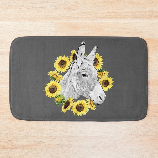 Item preview, Sunflower Donkey Lover Gifts Farm Animal designed and sold by TM-Multidesign.