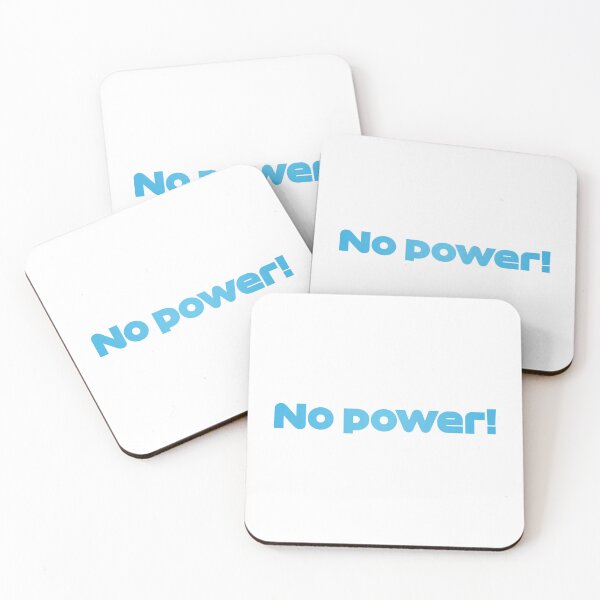 Item preview, No Power! - ALO. Best Team Radio Saudi Arabia GP 2022 (Blue) designed and sold by FilipeFerreira.