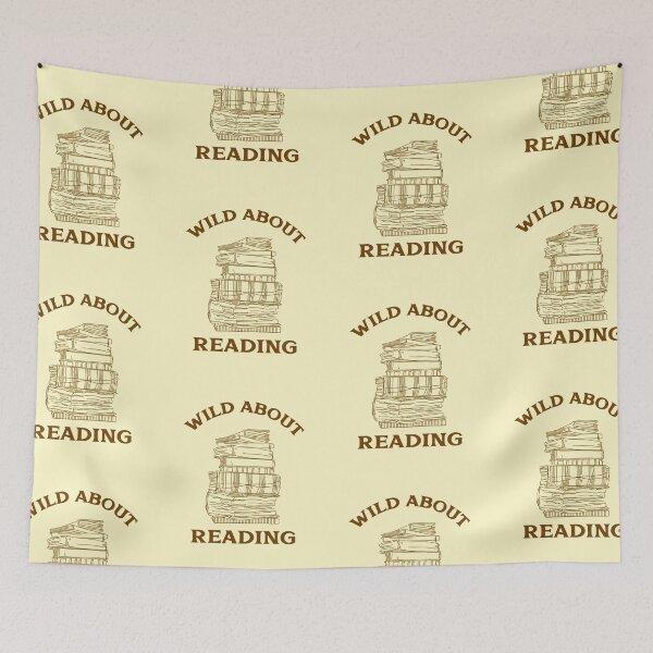 Item preview, Wild About Reading designed and sold by SwordsAndCharms.