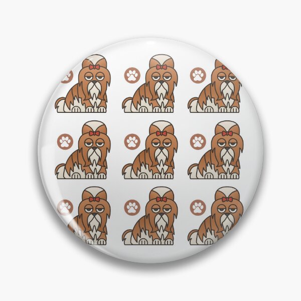 Item preview, shih tzu dog pattern designed and sold by Maful.