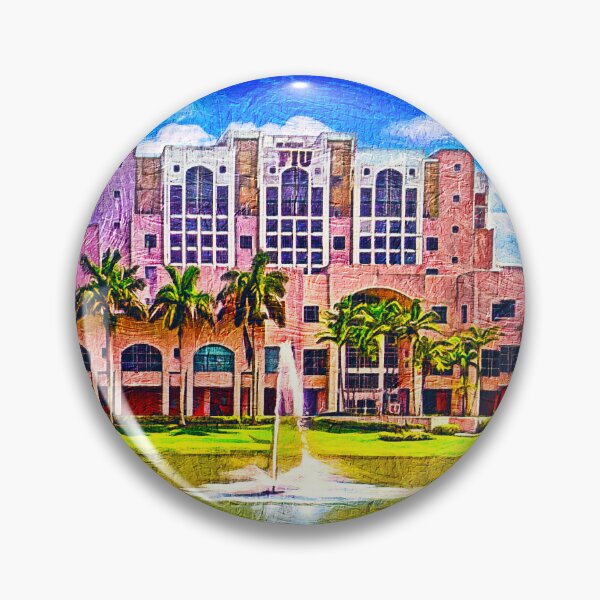 Item preview, Steven and Dorothea Green Library of the Florida International University - impressionist painting designed and sold by NickoPrints.