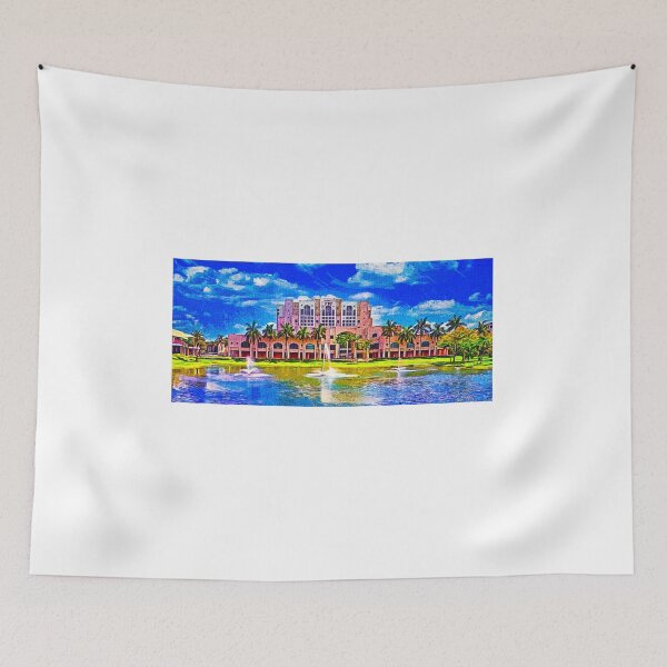 Item preview, Steven and Dorothea Green Library of the Florida International University - impressionist painting designed and sold by NickoPrints.