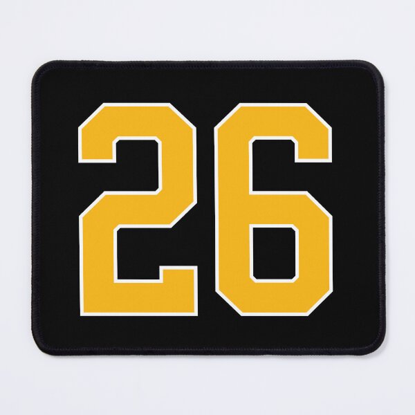 Item preview, Yellow Number 26 lucky sports jersey twenty six designed and sold by HeavyStyle.