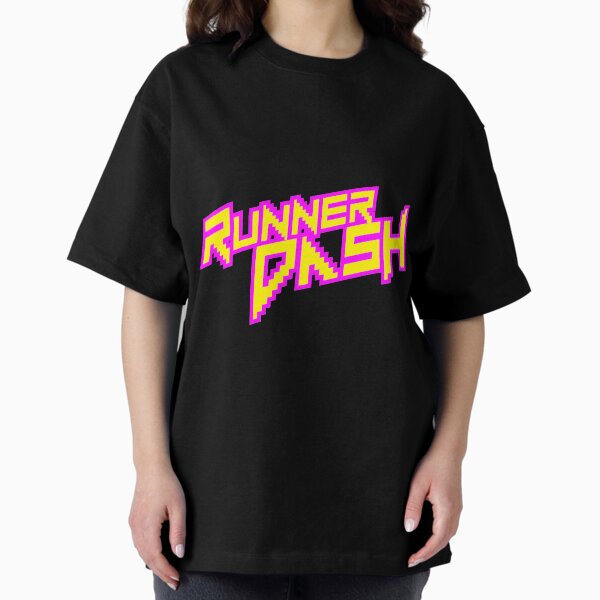 RUNNER DASH | "White" - original merchandise Oversized T-Shirt