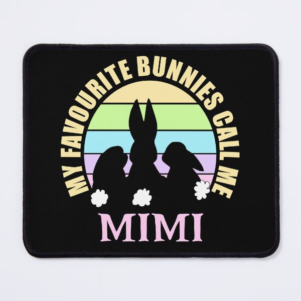 Item preview, My Favourite Bunnies Call Me Mimi, Cute Easter Bunny Sunset designed and sold by ACC .