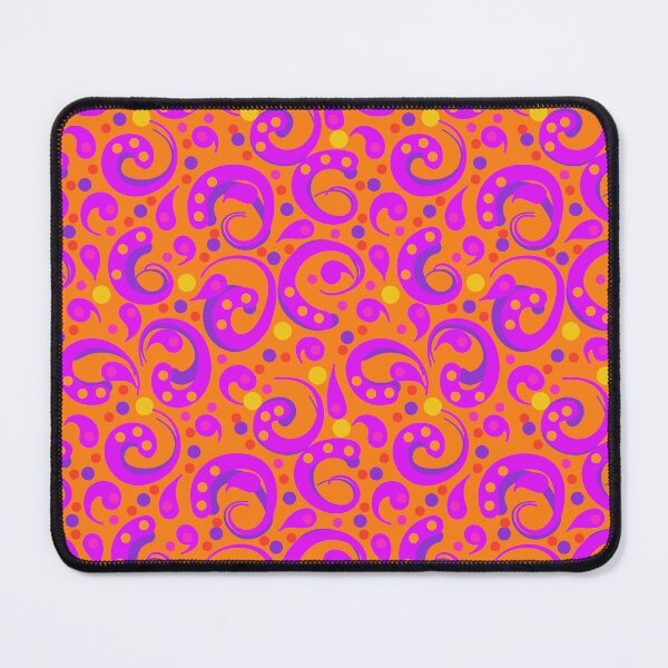Item preview, Mod Swirls | Bright Pink Orange Yellow | Cherie's Art(c)2022 designed and sold by CheriesArt.