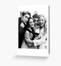 Gossip Girl Greeting Card