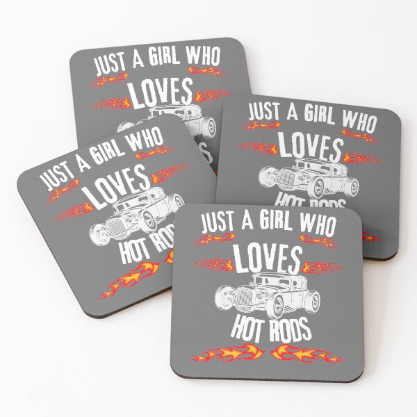 Item preview, Just a girl who loves hot rods designed and sold by T-shirtJohny.