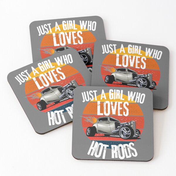 Item preview, Just a girl who loves hot rods designed and sold by T-shirtJohny.