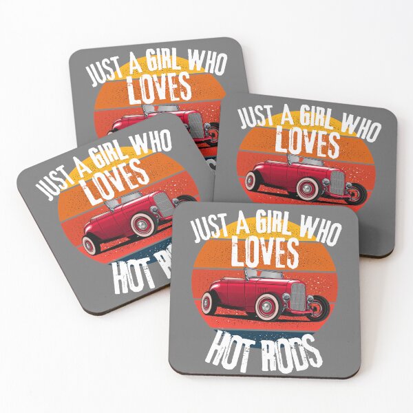 Item preview, Just a girl who loves hot rods designed and sold by T-shirtJohny.