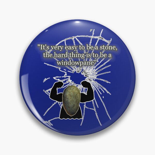 Item preview, It's Easy To Be Stone...  Chinese Proverb - Version 07 - Color 08 designed and sold by SumarUp.