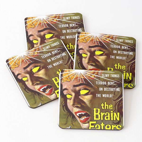 Item preview, The Brain Eaters Vintage Horror Classic designed and sold by FutureIsRetro.