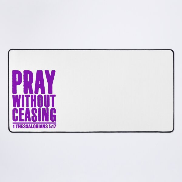 Item preview, 1 Thessalonians 5:17 designed and sold by plushism.