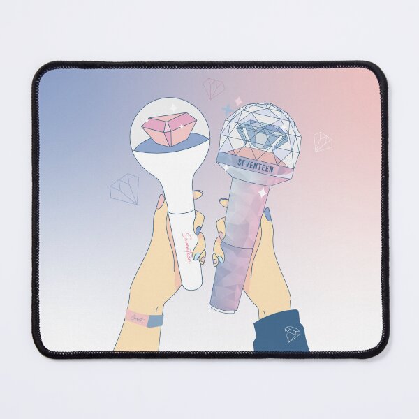 Item preview, Seventeen Carat Bong Lightstick Kpop Aesthetic Trendy  designed and sold by bevrism.