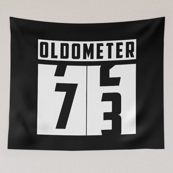 Item preview, Oldometer counter Number 73 birthday designed and sold by HeavyStyle.