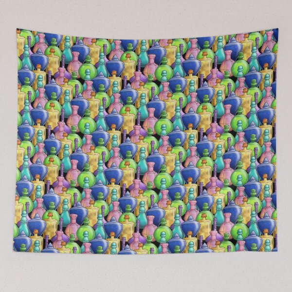 Item preview, Potion Pattern designed and sold by ianablakeman.