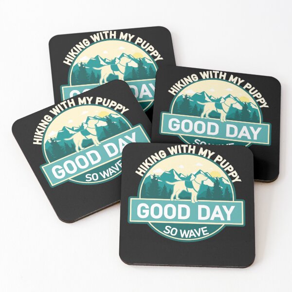 Item preview, Hiking With my Puppy Good Day So Wave designed and sold by Topiest.
